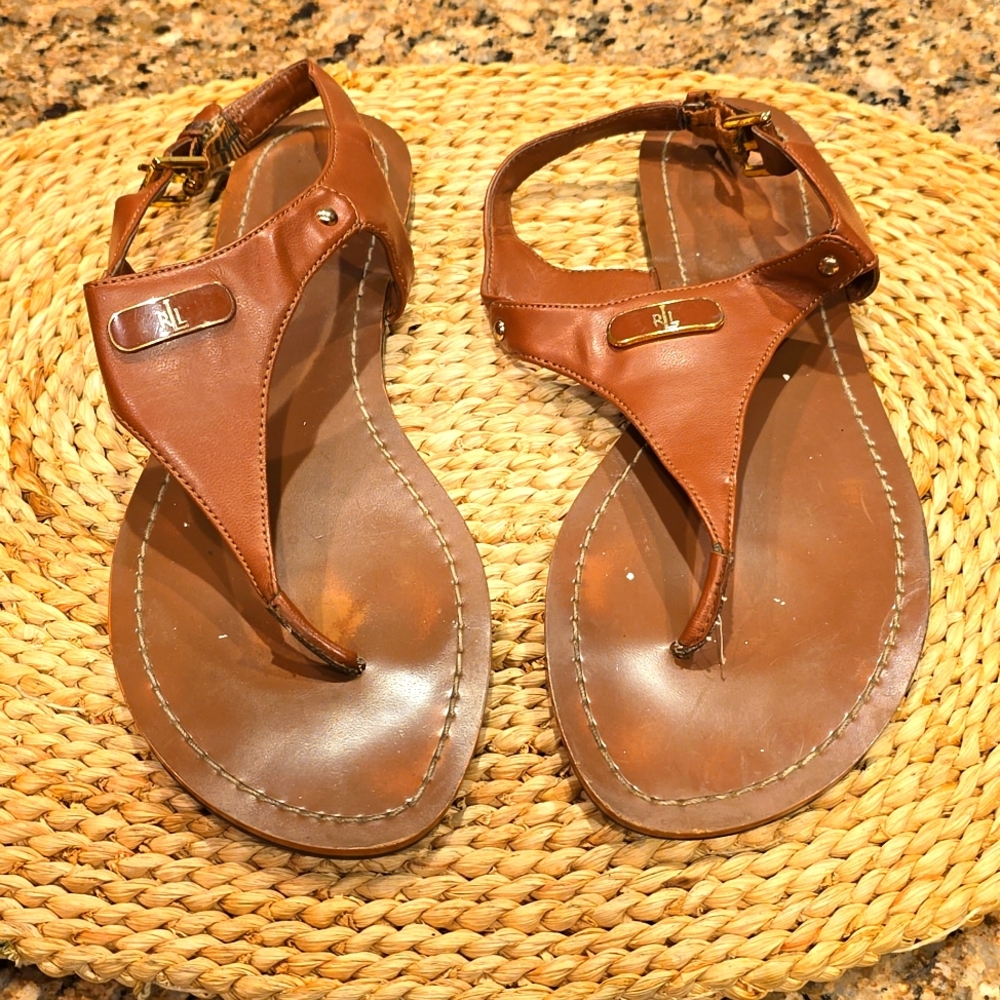 Ralph Lauren leather sandals